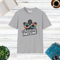Autistically Awesome Unisex Softstyle Tee - Comfort Fit - DipaliZ