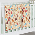 Autumn Leaves Baby Swaddle Blanket - Cozy Fall Comfort - DipaliZ