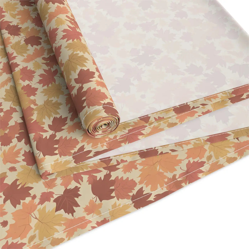 Floral Twill Table Runner - Dusty Rose Cottage Charm - DipaliZ