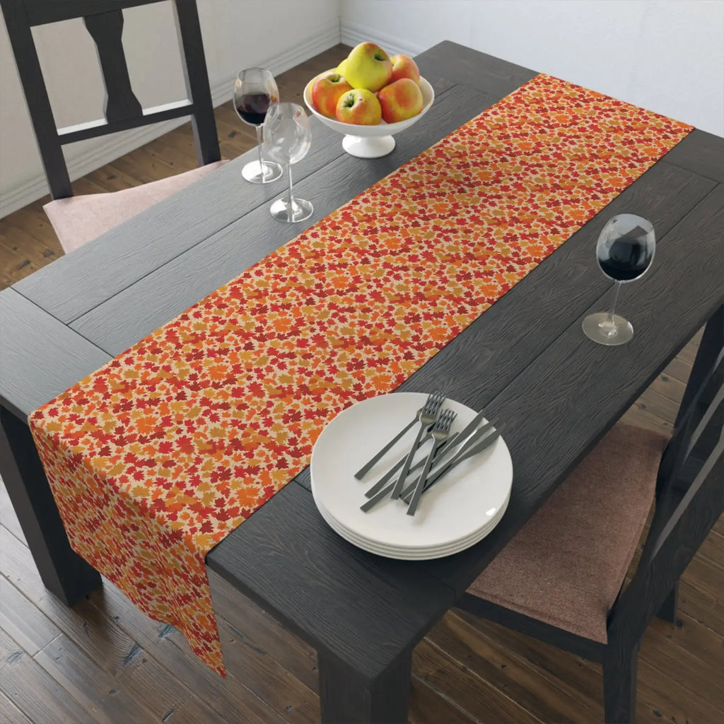 Floral Twill Table Runner - Dusty Rose Cottage Charm - DipaliZ