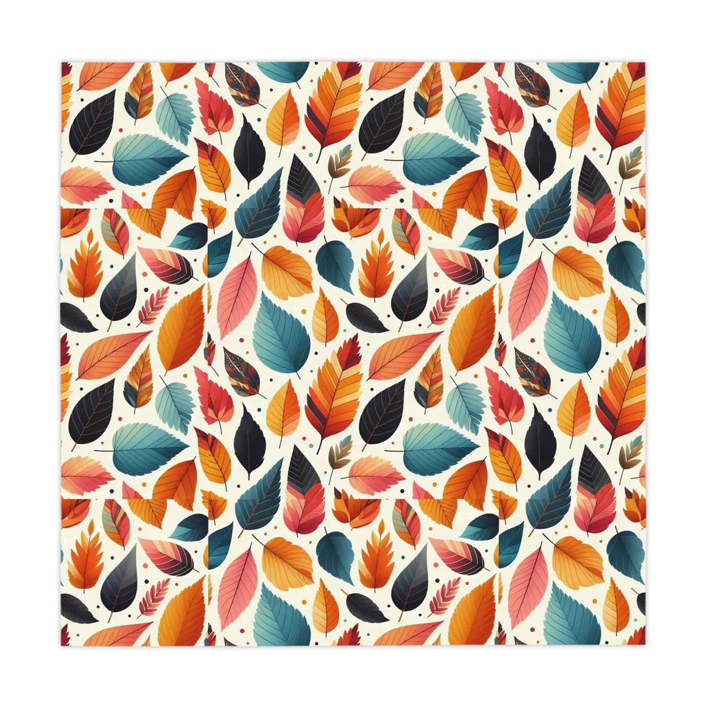 Autumn Leaves Tablecloth - Exquisite Fall Dining Design - DipaliZ