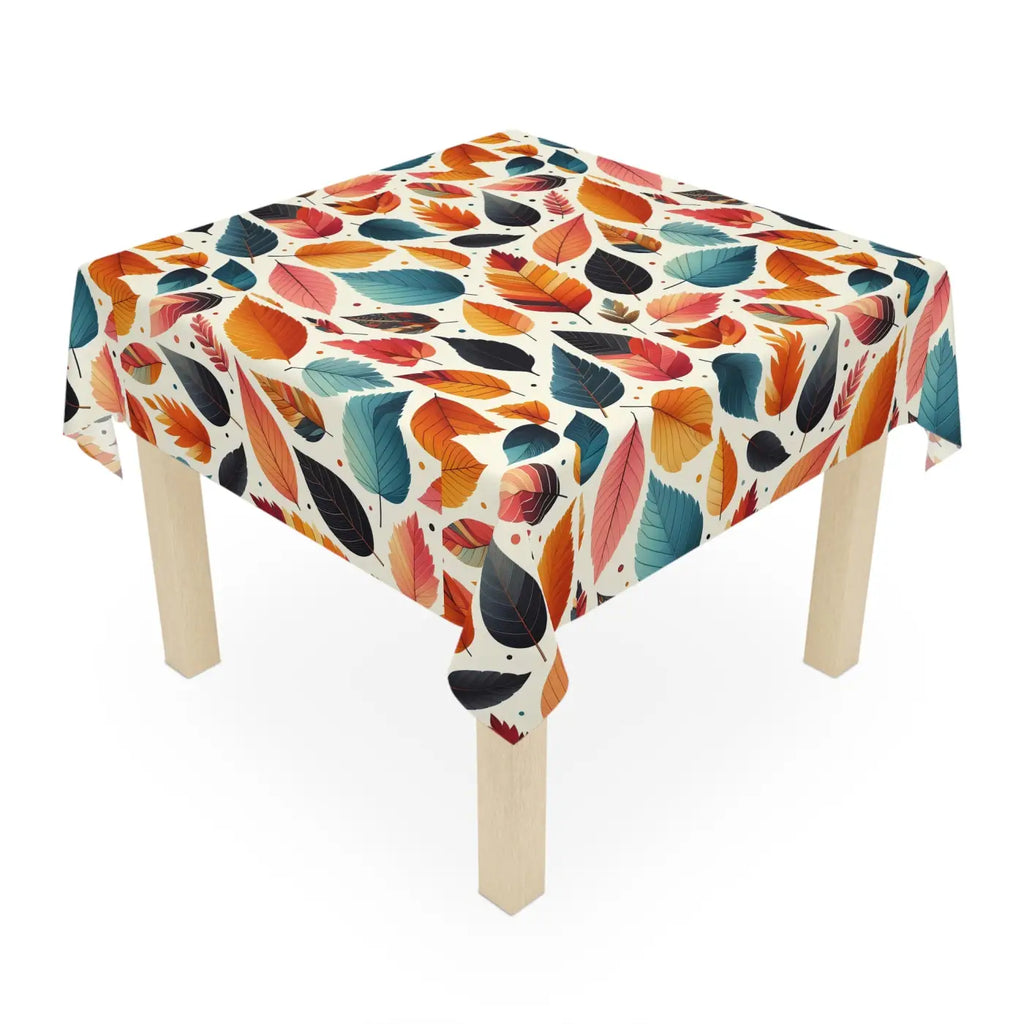 Autumn Leaves Tablecloth - Exquisite Fall Dining Design - DipaliZ