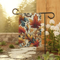 Autumn Leaves House Banner - Durable Poly Poplin-Canvas - DipaliZ