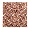 Autumn Vine Tablecloth - Rustic Orange Leaf Cozy Harvest - DipaliZ