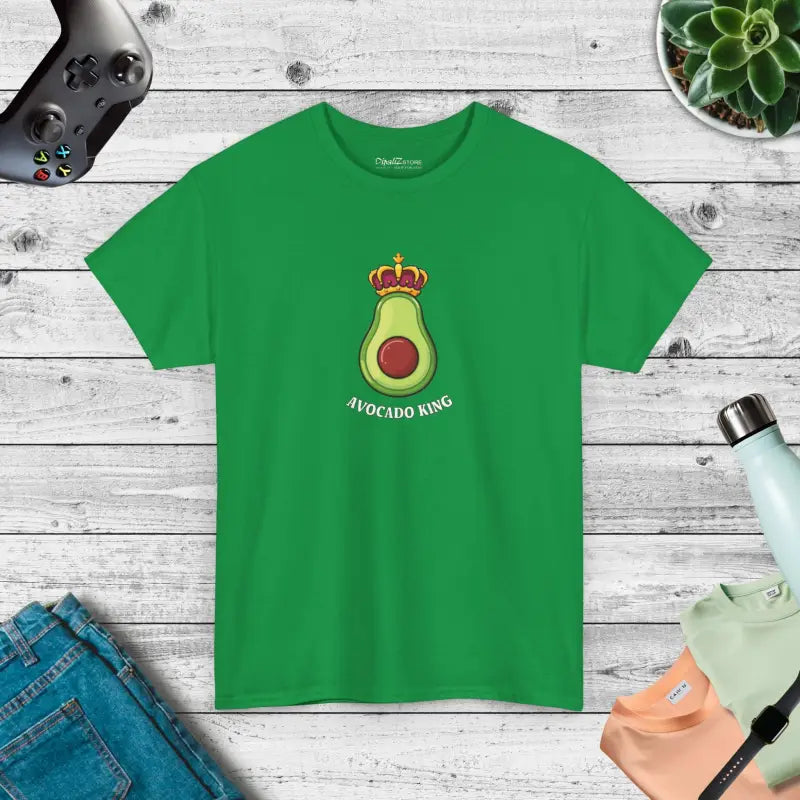 Heavyweight Avocado Tee - Iconic King Style - DipaliZ