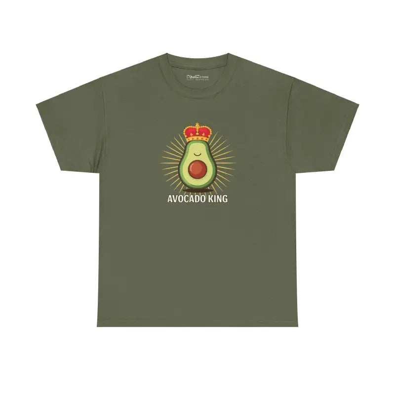 Avocado Heavy Cotton Tee - Vibrant Prints Unisex - DipaliZ