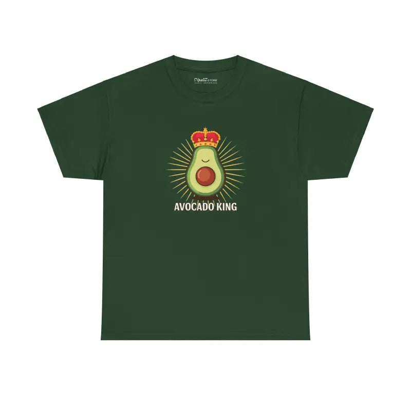 Avocado Heavy Cotton Tee - Vibrant Prints Unisex - DipaliZ