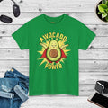 Avocado Power T-Shirt - Eco-Friendly Unisex Cotton Tee - DipaliZ