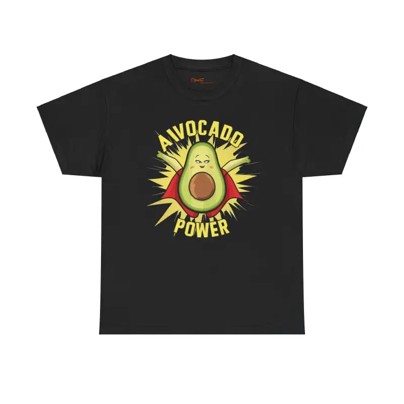 Avocado Power T-Shirt - Eco-Friendly Unisex Cotton Tee - DipaliZ
