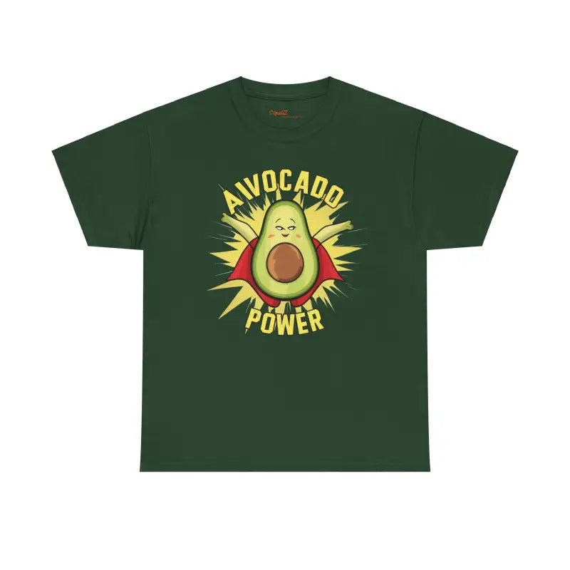 Avocado Power T-Shirt - Eco-Friendly Unisex Cotton Tee - DipaliZ