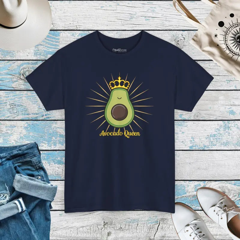 Heavyweight Avocado Tee - Premium Cotton Comfort - DipaliZ