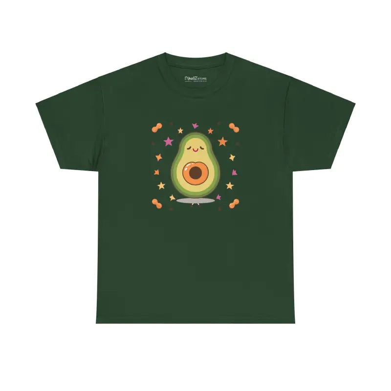 Cotton Avocado Tee - Eco-Friendly Comfort Style - DipaliZ