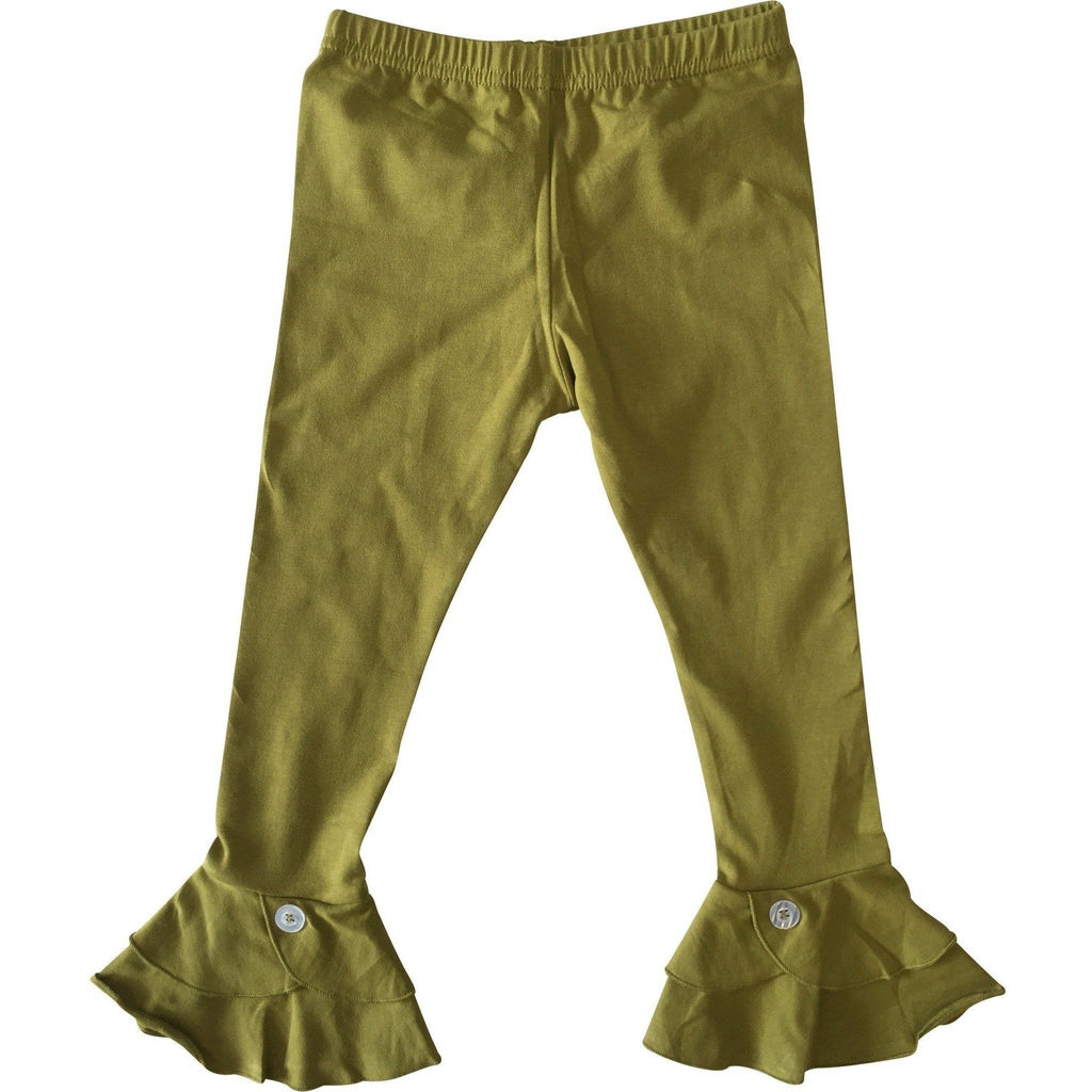 Button Flare Pants
