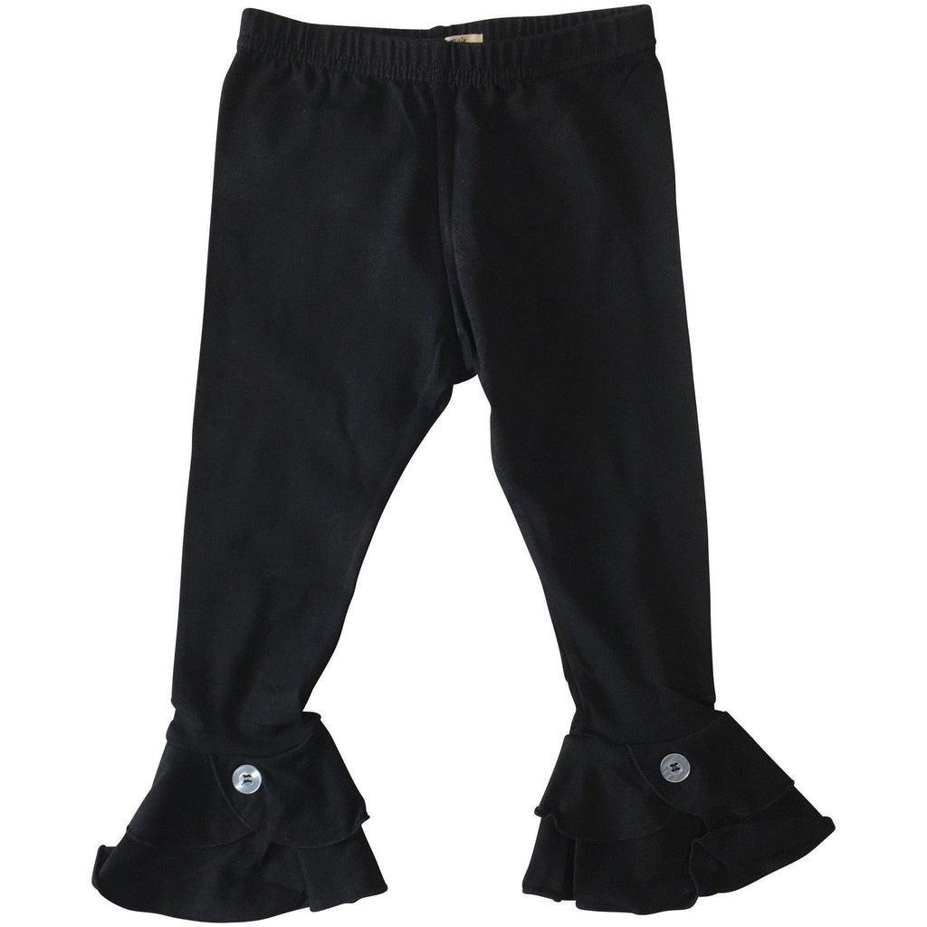 Button Flare Pants