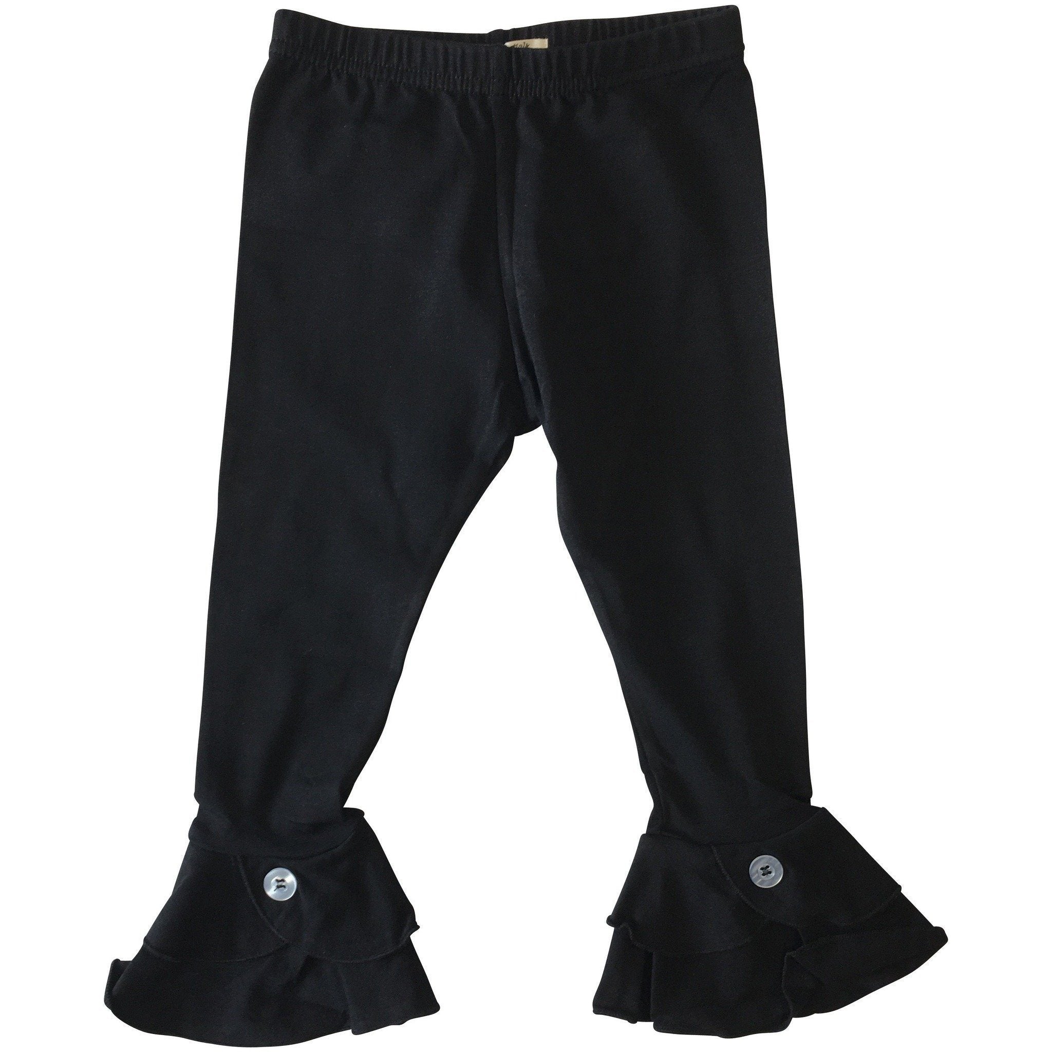 Button Flare Pants