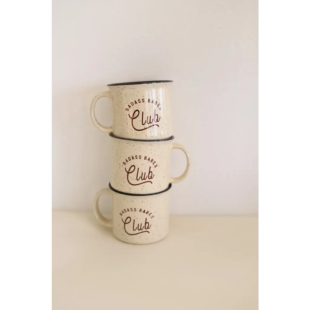 Badass Babes 13oz Ceramic Campfire Mug
