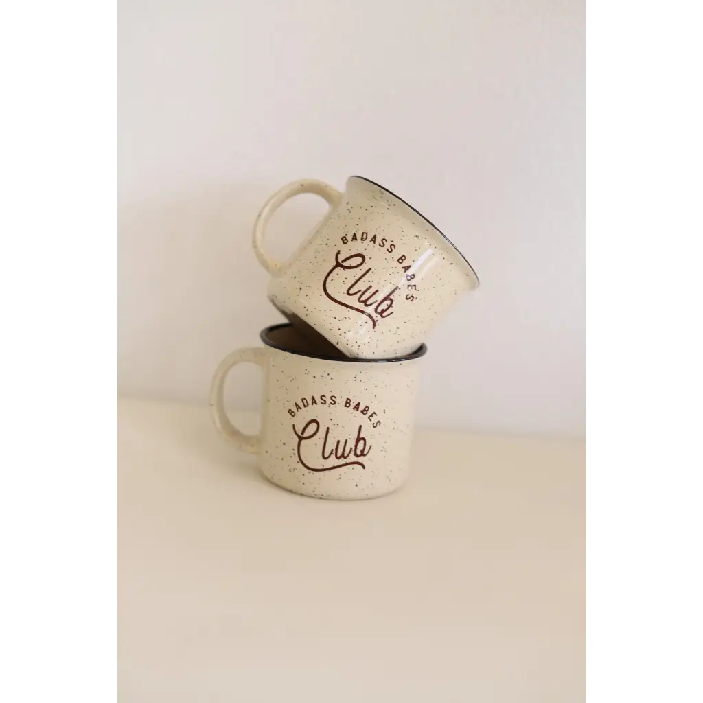 Badass Babes 13oz Ceramic Campfire Mug