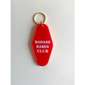 Badass Babes Club Pink Motel Keychains for Vintage Vibes