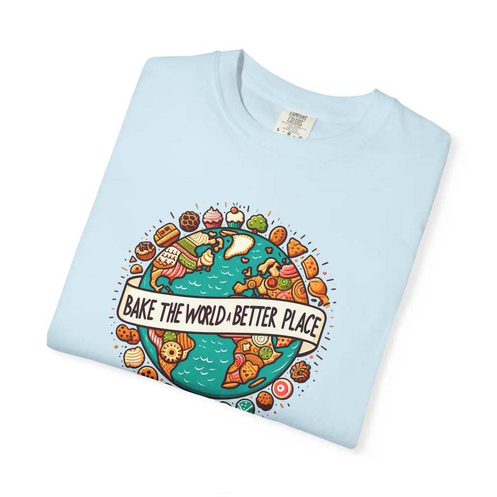 Earth Day Apparel Garment-Dyed Tee - Eco Casual Wear - DipaliZ