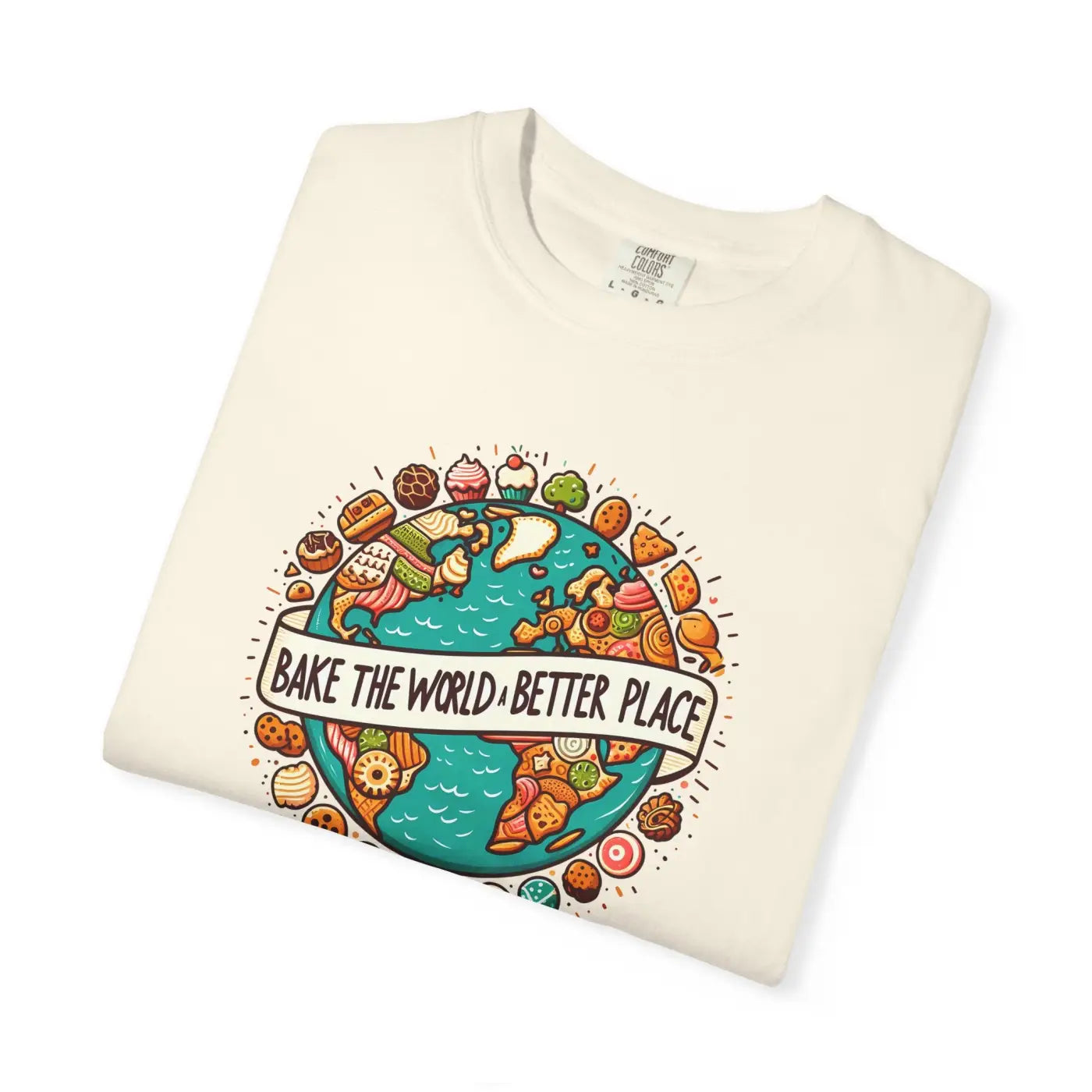 Earth Day Apparel Garment-Dyed Tee - Eco Casual Wear - DipaliZ