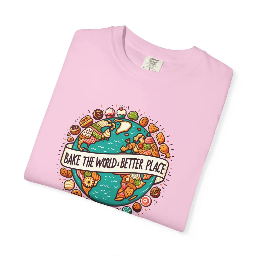 Earth Day Apparel Garment-Dyed Tee - Eco Casual Wear - DipaliZ