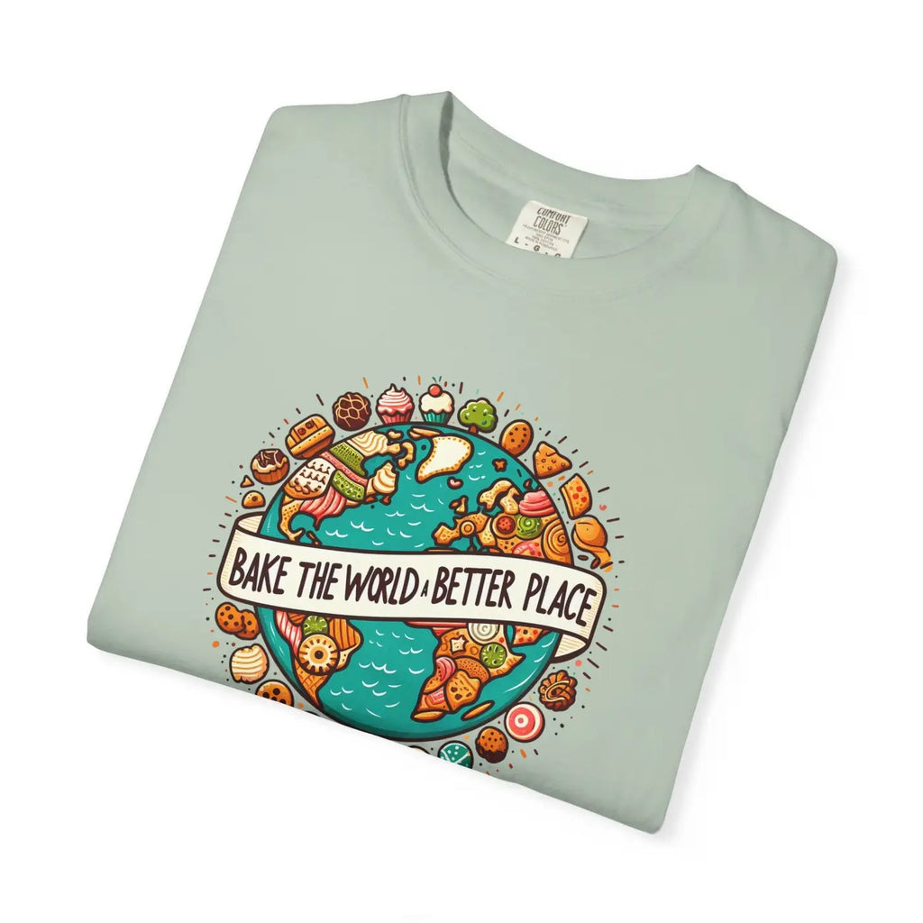 Earth Day Apparel Garment-Dyed Tee - Eco Casual Wear - DipaliZ