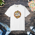 Unisex Garment-Dyed Tee - Bake the World Design - DipaliZ