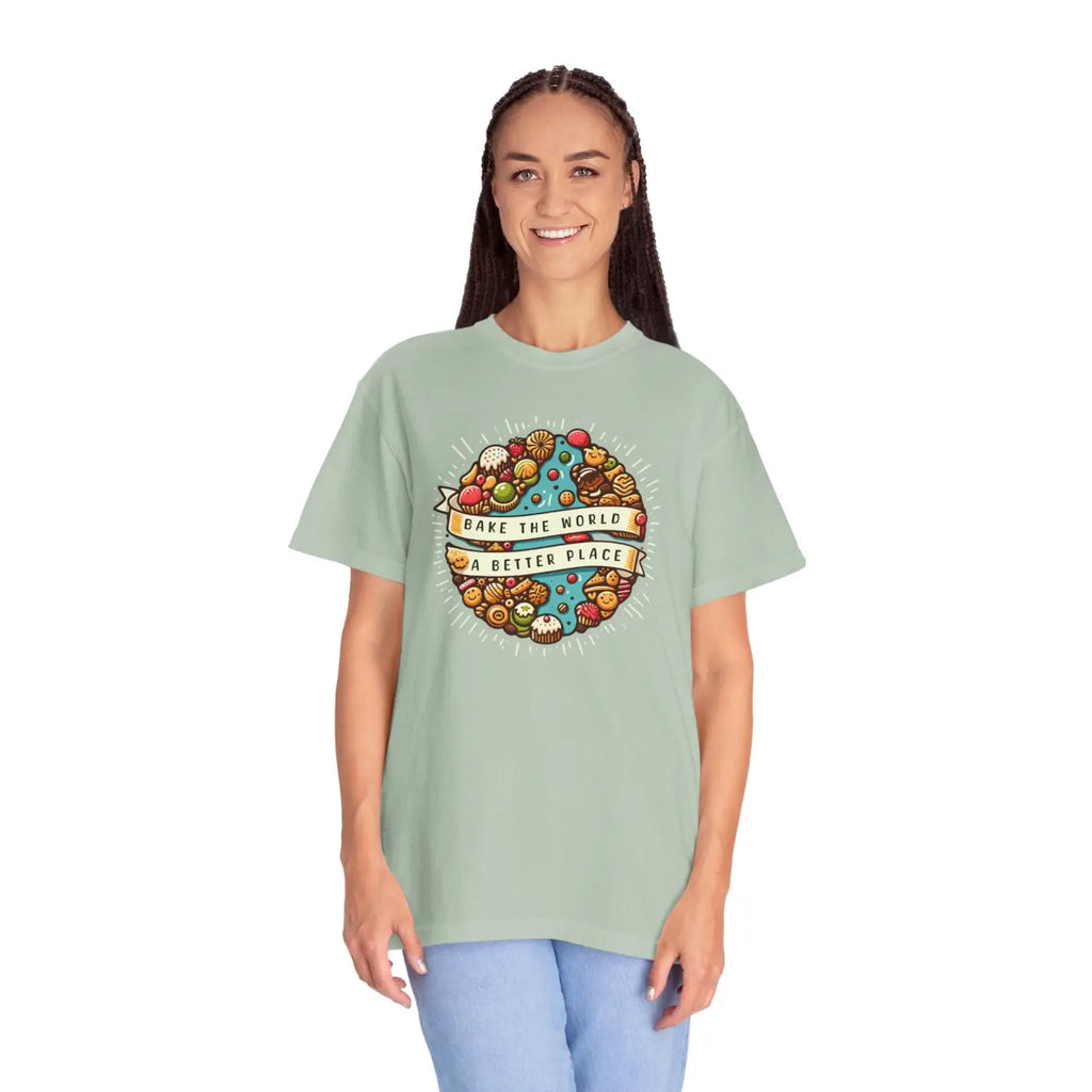 Fun Baking Graphic Unisex Garment-Dyed Tee - DipaliZ