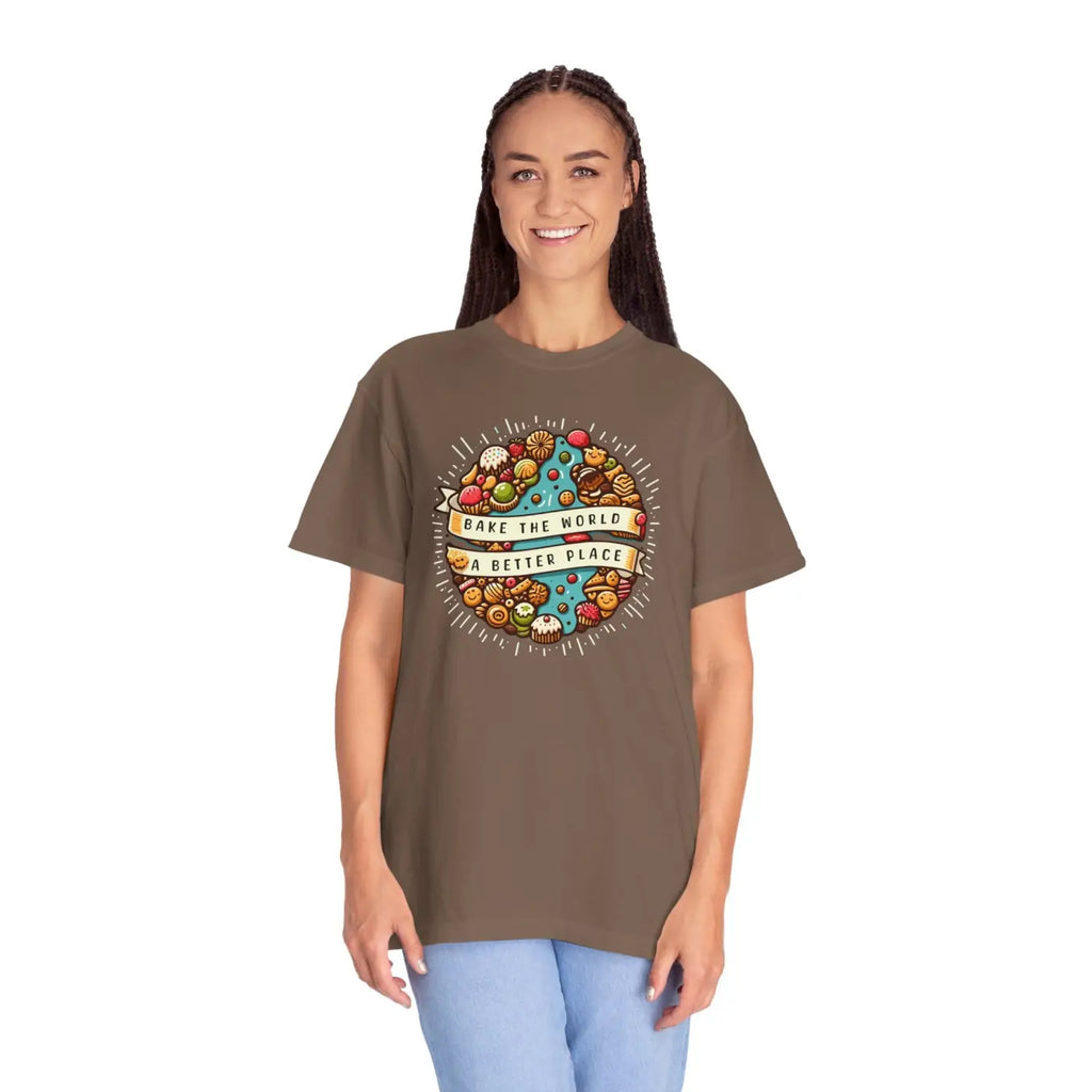 Fun Baking Graphic Unisex Garment-Dyed Tee - DipaliZ