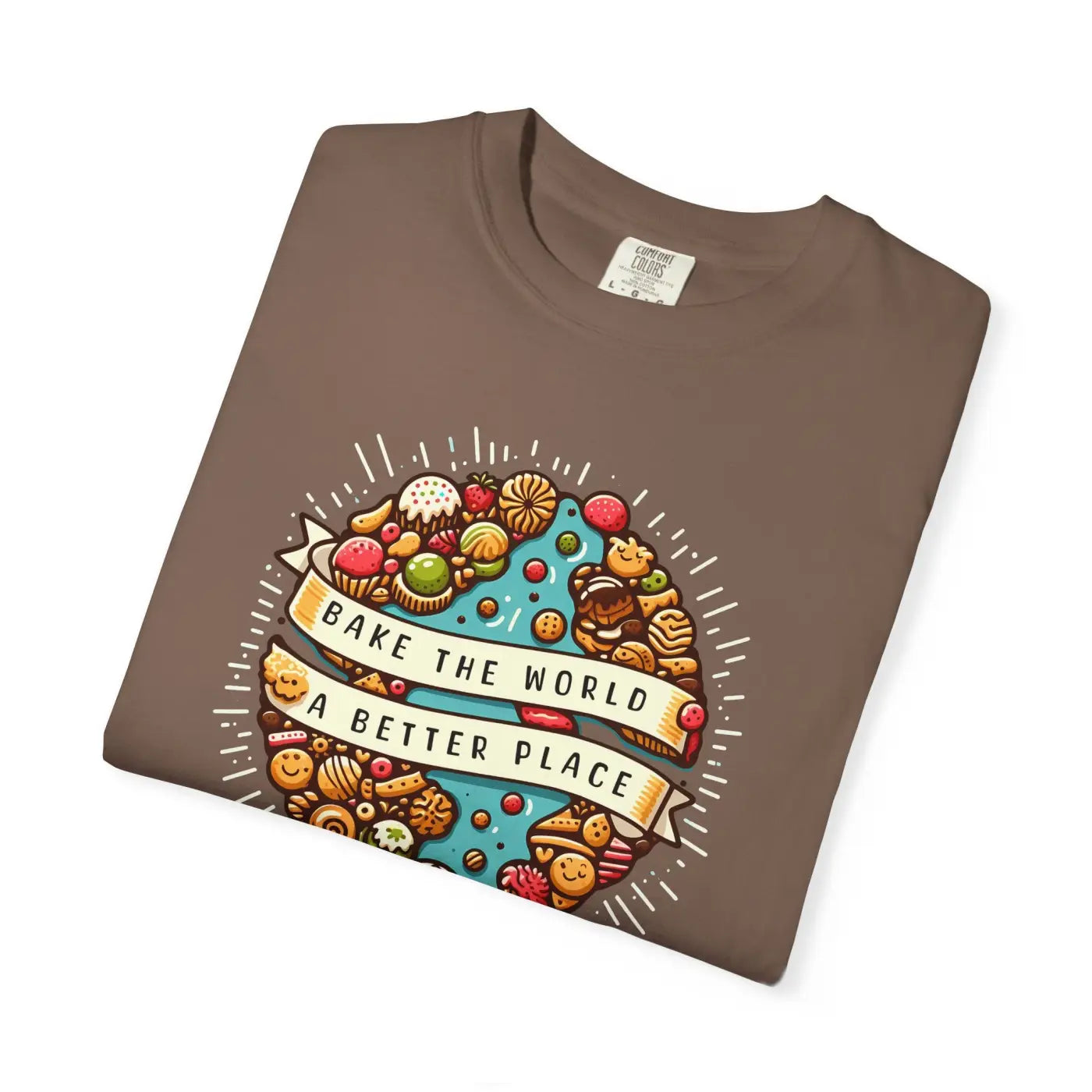 Fun Baking Graphic Unisex Garment-Dyed Tee - DipaliZ