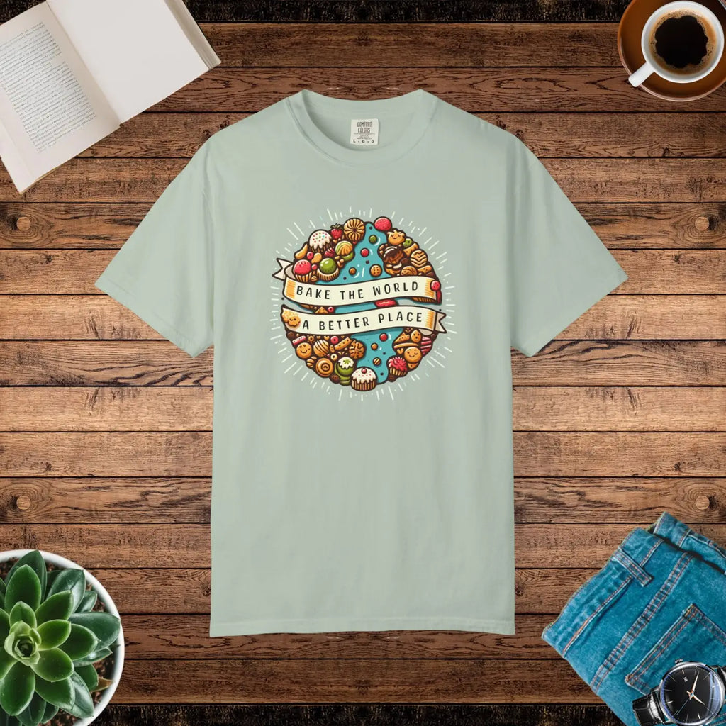 Fun Baking Graphic Unisex Garment-Dyed Tee - DipaliZ