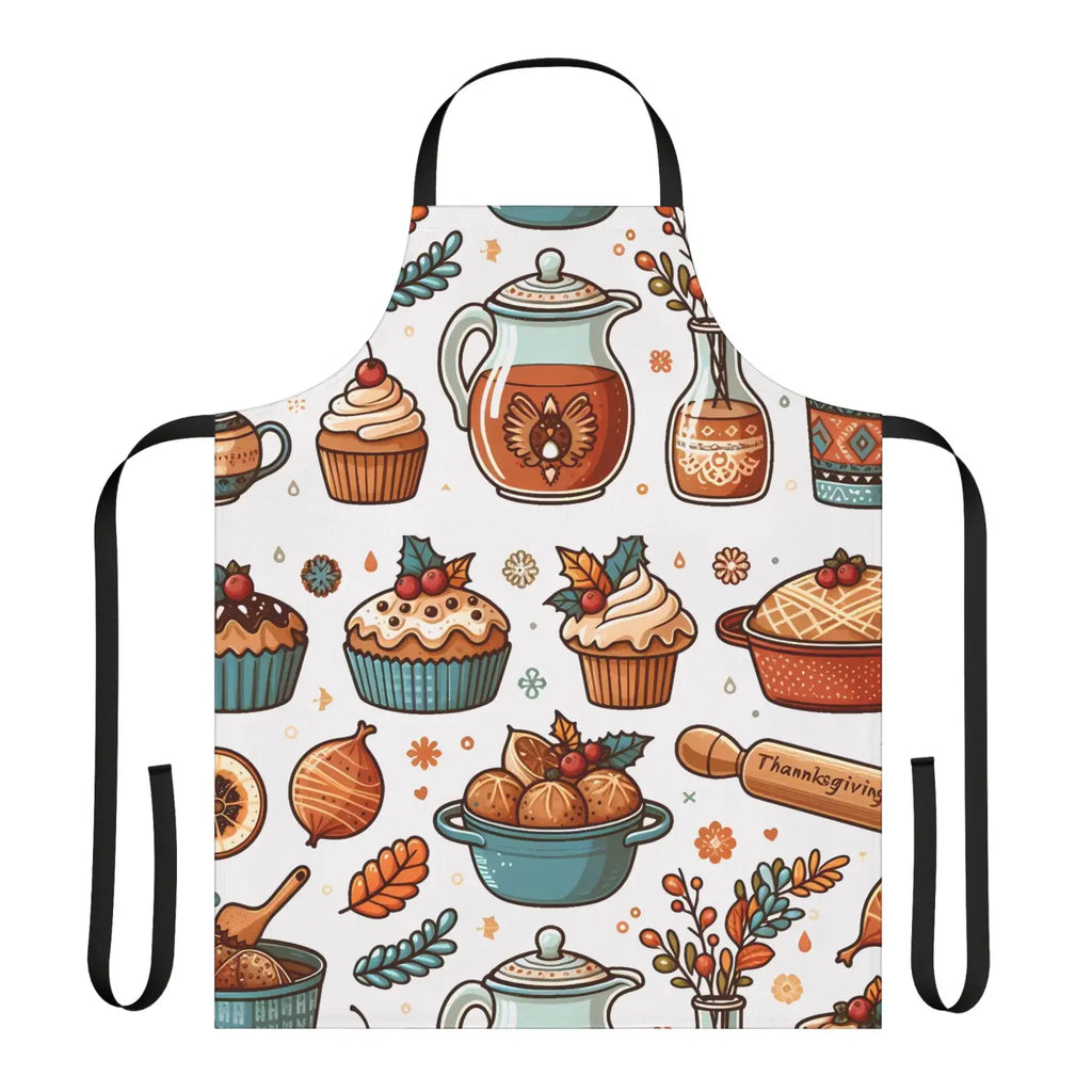 Vibrant Chef's Apron - Tie-Back Closure Design - DipaliZ