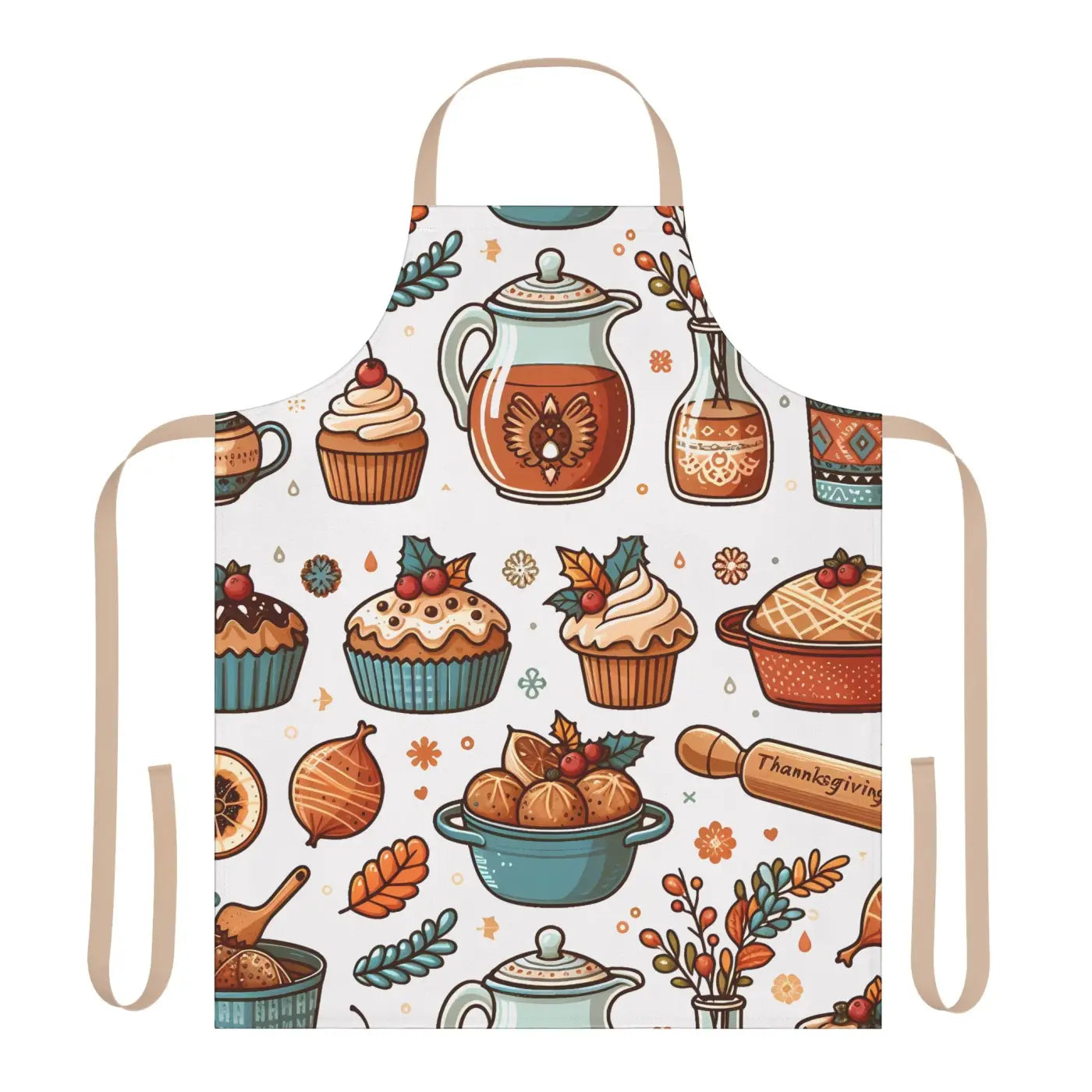 Vibrant Chef's Apron - Tie-Back Closure Design - DipaliZ