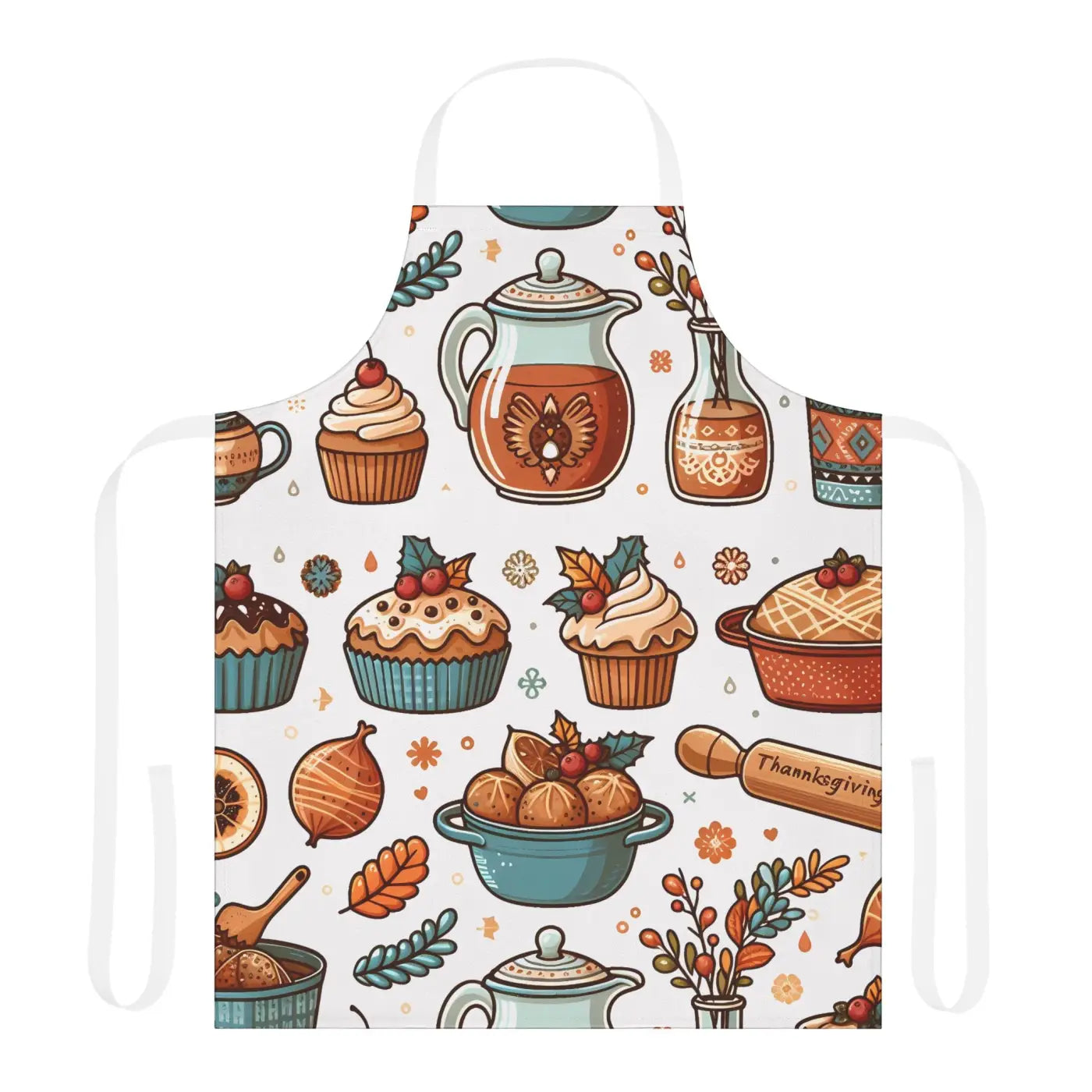 Vibrant Chef's Apron - Tie-Back Closure Design - DipaliZ