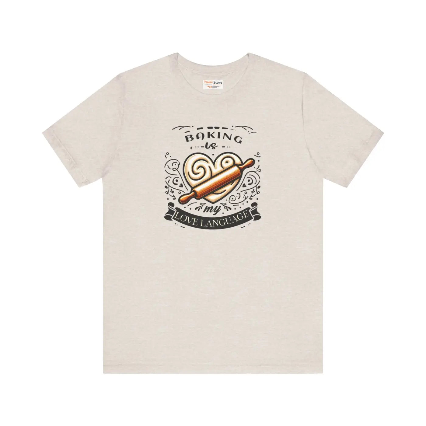 Epic Unisex Jersey - Baking Love Language Breathable Tee - DipaliZ