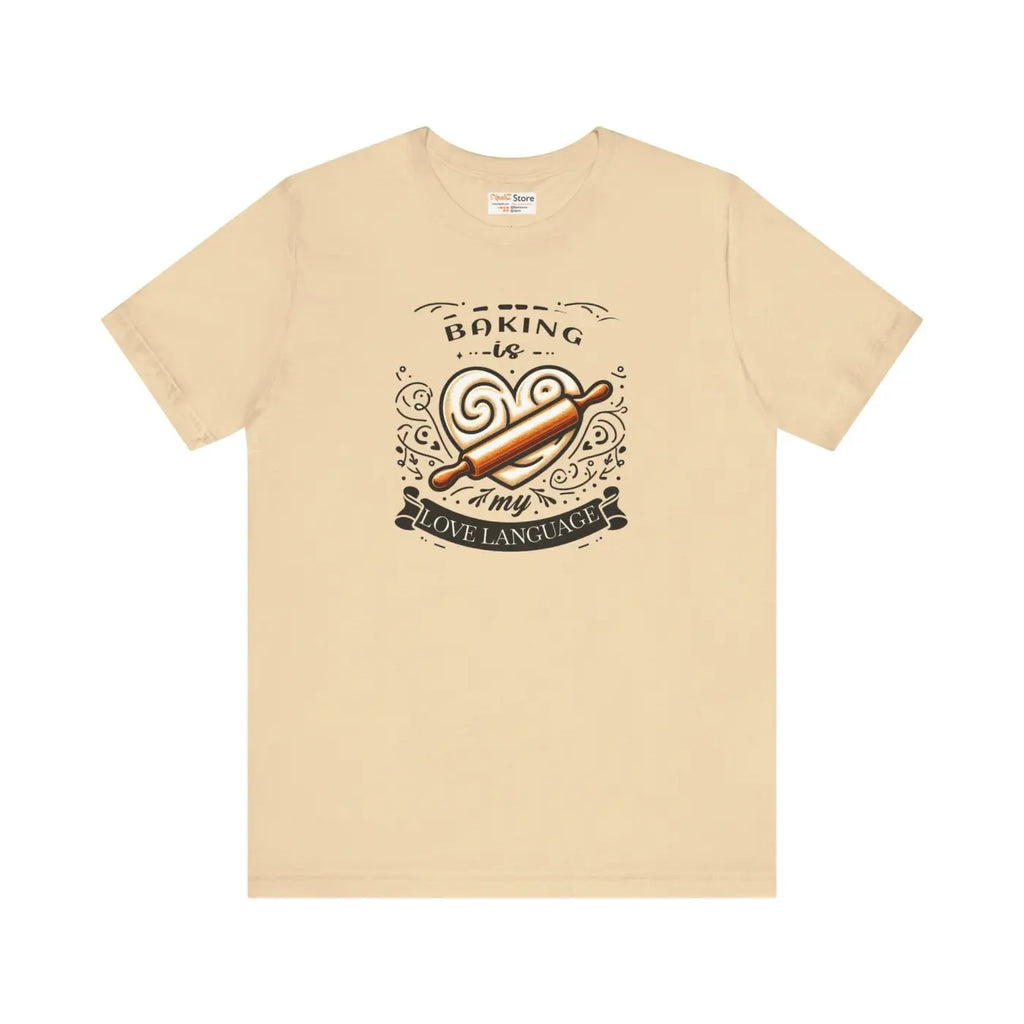 Epic Unisex Jersey - Baking Love Language Breathable Tee - DipaliZ