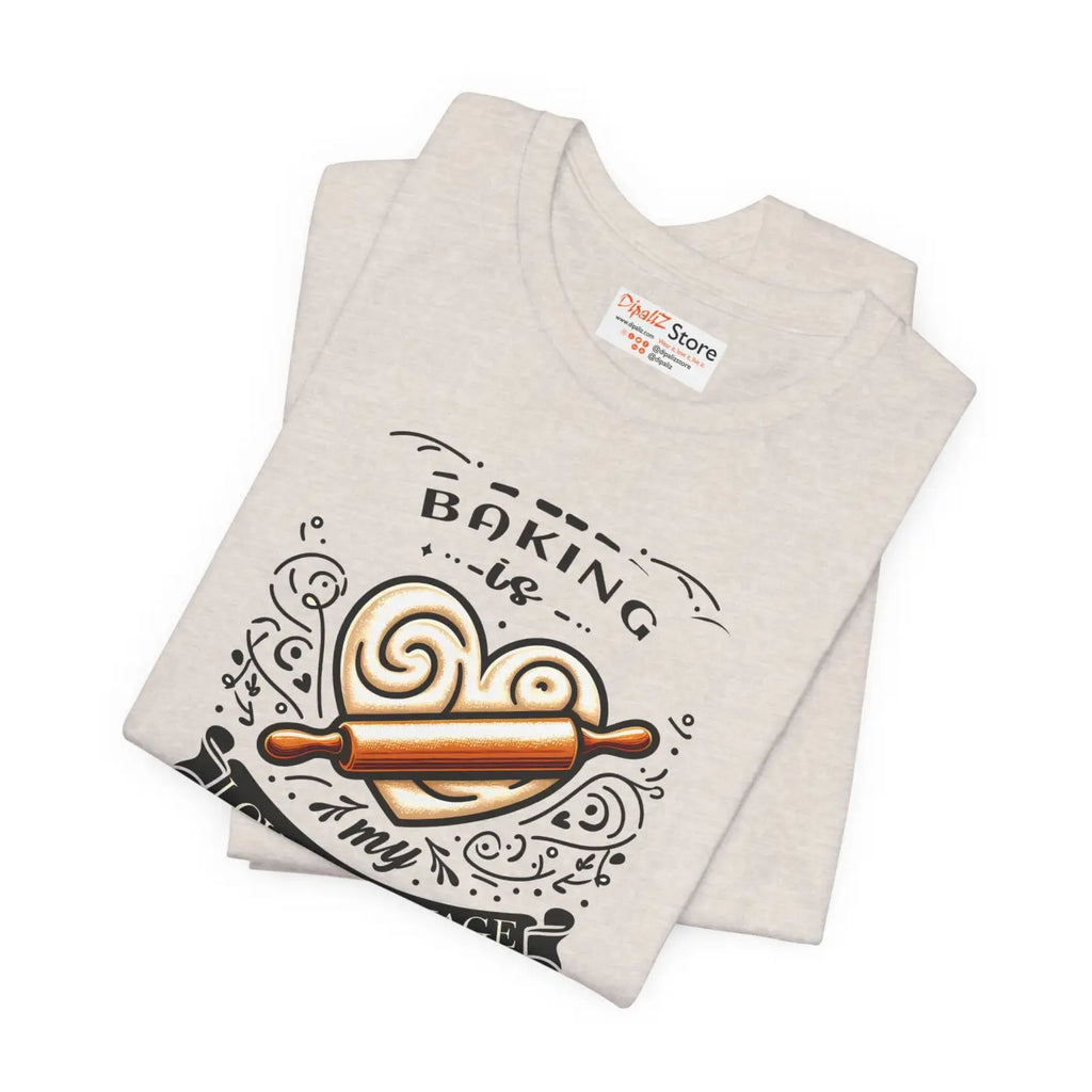 Epic Unisex Jersey - Baking Love Language Breathable Tee - DipaliZ