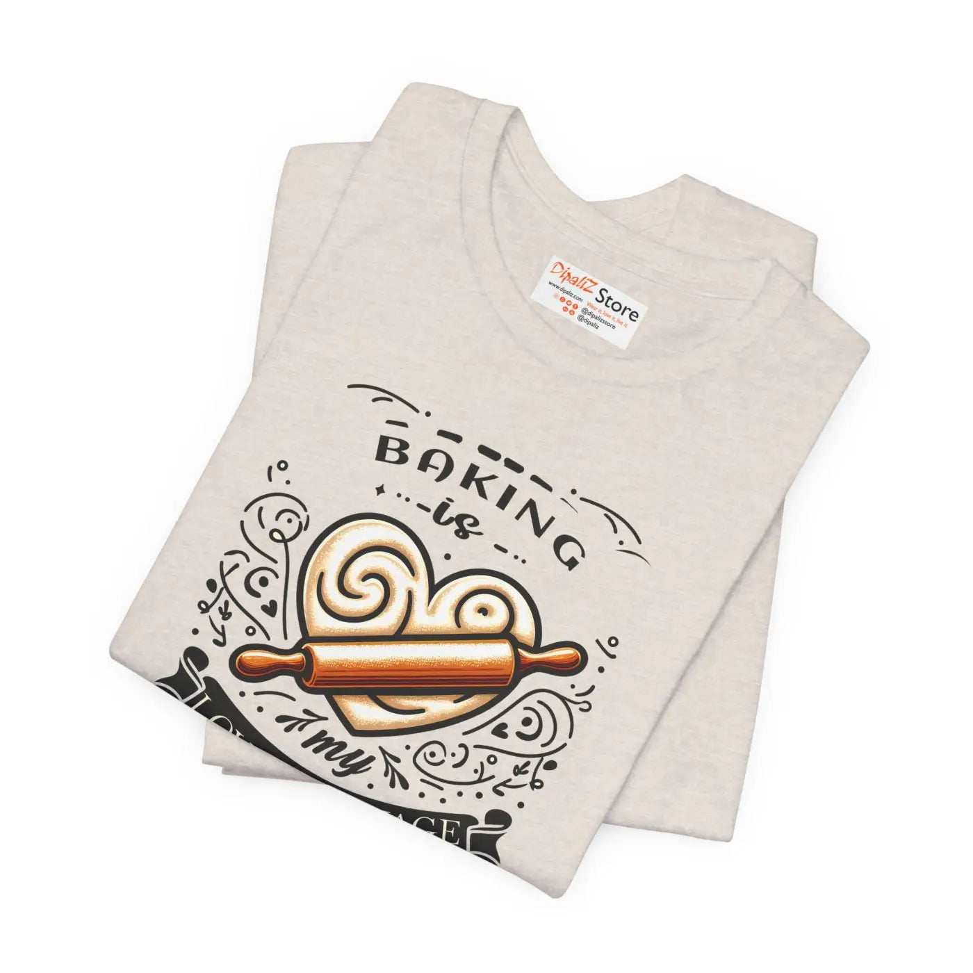 Epic Unisex Jersey - Baking Love Language Breathable Tee - DipaliZ