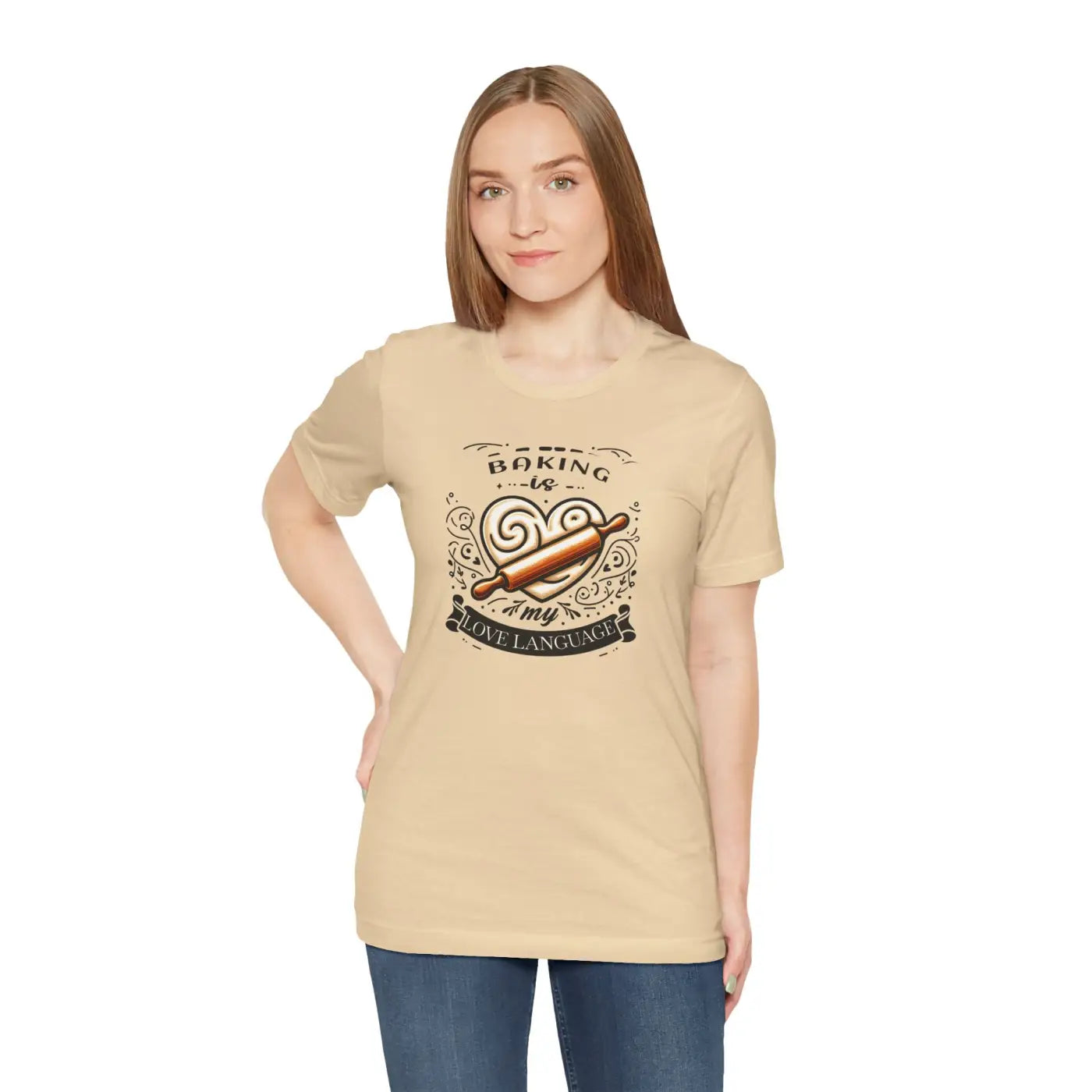 Epic Unisex Jersey - Baking Love Language Breathable Tee - DipaliZ