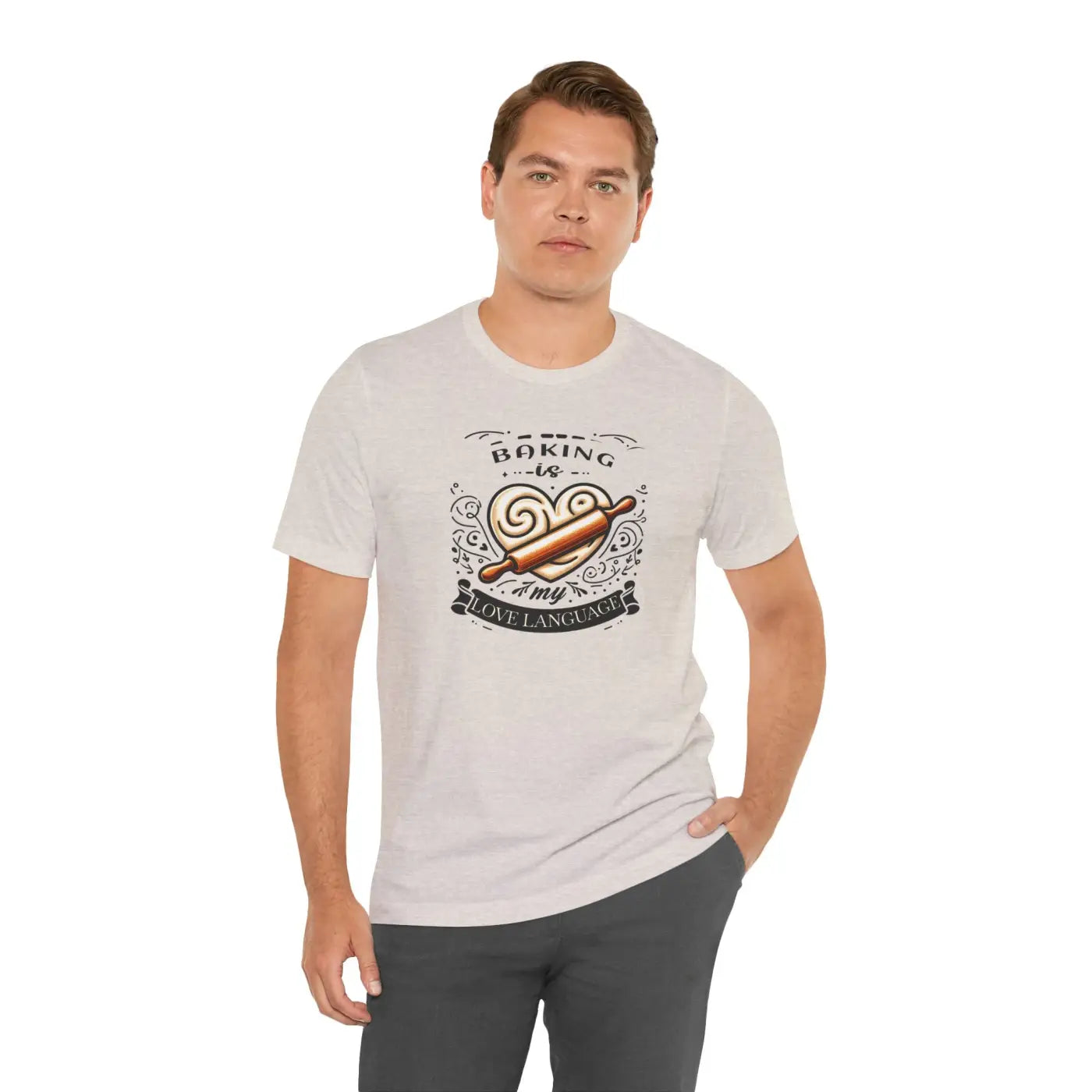 Epic Unisex Jersey - Baking Love Language Breathable Tee - DipaliZ