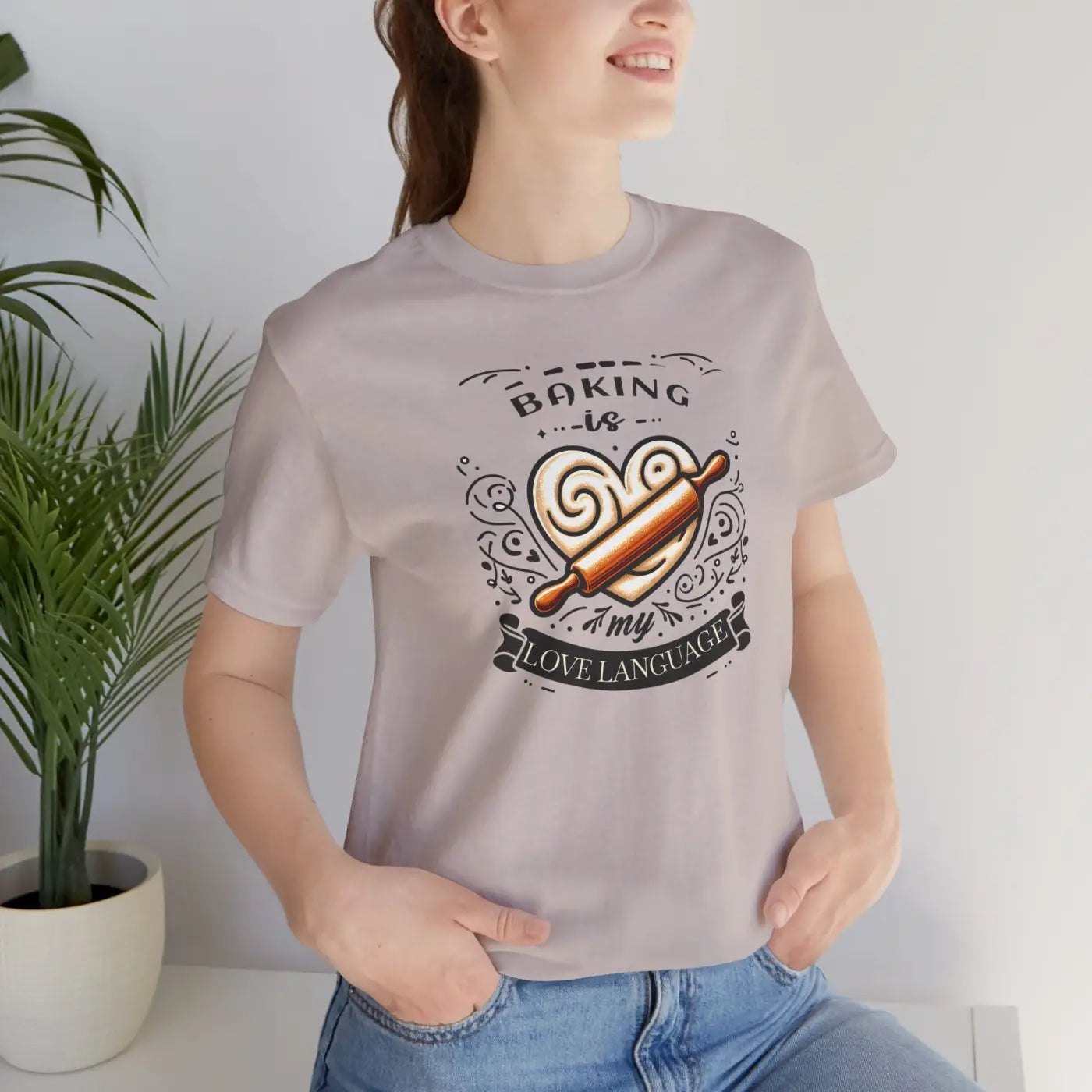 Epic Unisex Jersey - Baking Love Language Breathable Tee - DipaliZ