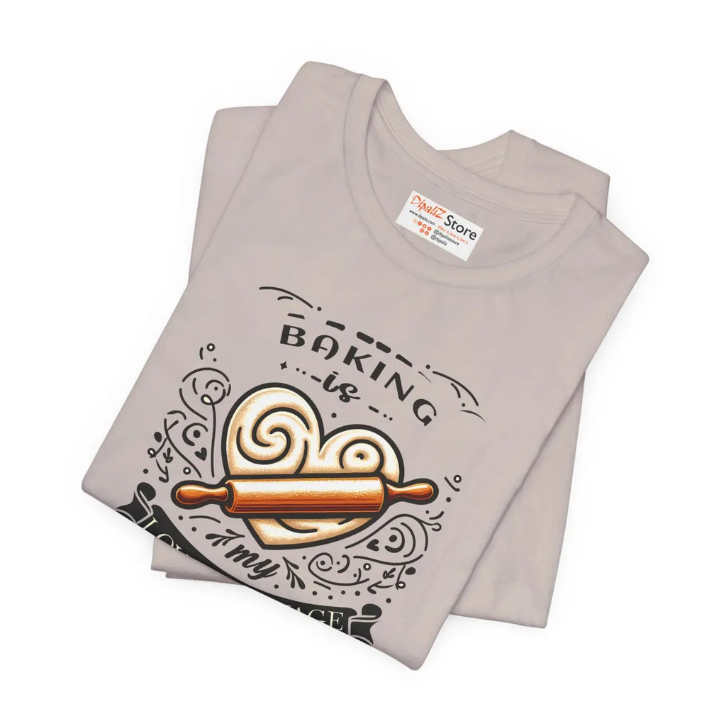 Epic Unisex Jersey - Baking Love Language Breathable Tee - DipaliZ