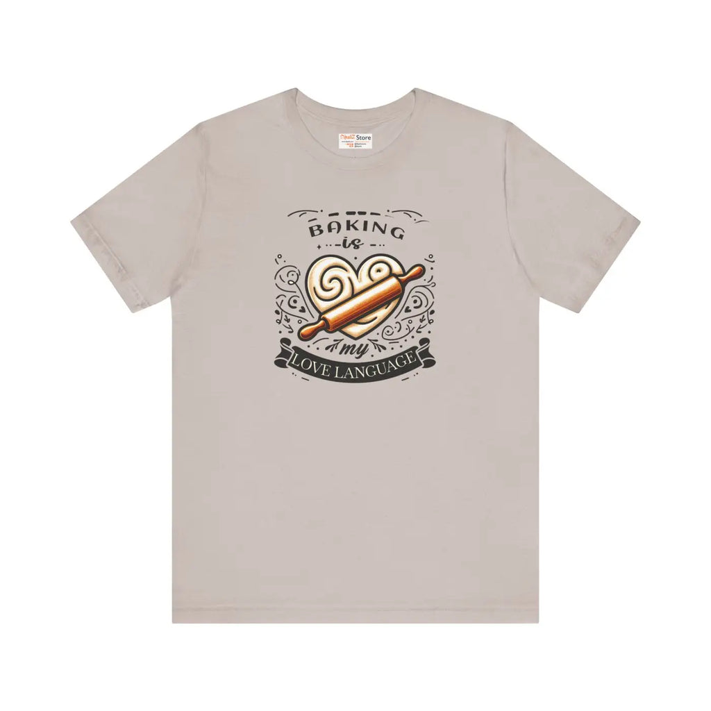 Epic Unisex Jersey - Baking Love Language Breathable Tee - DipaliZ