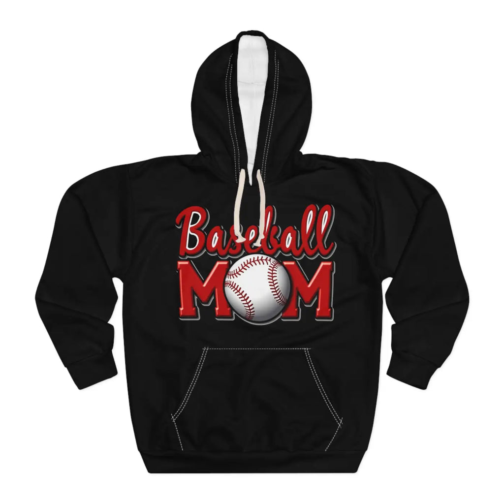 Baseball Mom Unisex Hoodie - Spring Diamond Print - DipaliZ