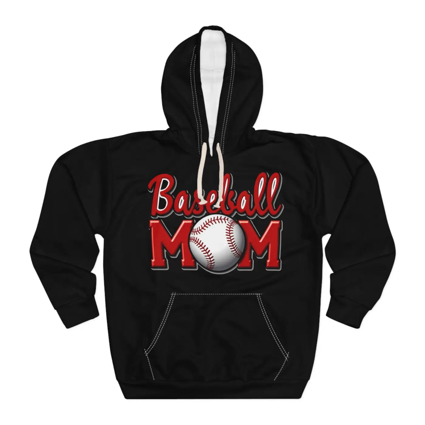 Baseball Mom Unisex Hoodie - Spring Diamond Print - DipaliZ