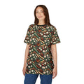 Stylish Baseball Pattern Unisex Tee - Microfiber-Knit Fabric - DipaliZ
