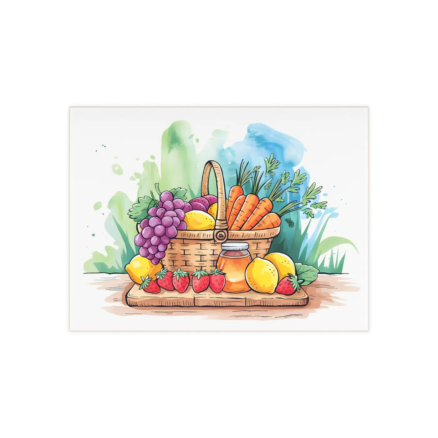 Vibrant Ceramic Photo Tile - High-Quality Wall Art - DipaliZ