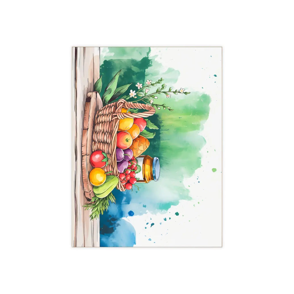 Vibrant Fruity Delight Wall Tiles - Glistening Jelly Accents - DipaliZ