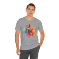 Ram With Bow and Arrow Unisex Jersey Tee - DipaliZ