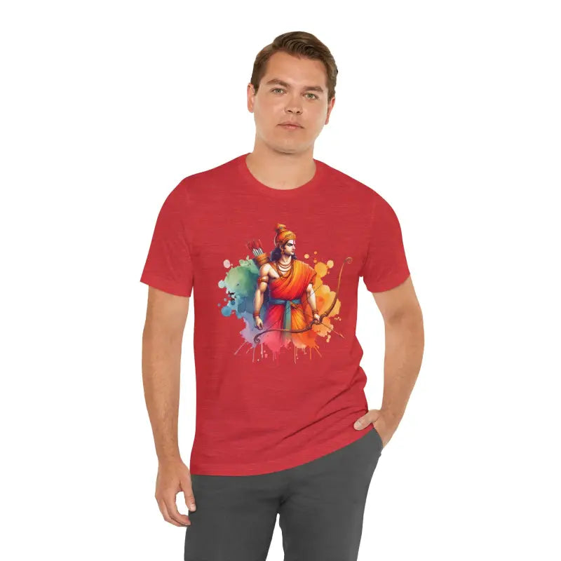 Ram With Bow and Arrow Unisex Jersey Tee - DipaliZ
